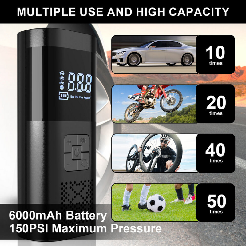 Portable Tyre Power Pack Inflator